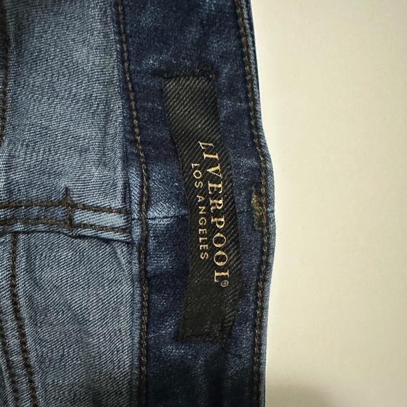 Liverpool Blue Denim Jeans - Picture 2 of 4